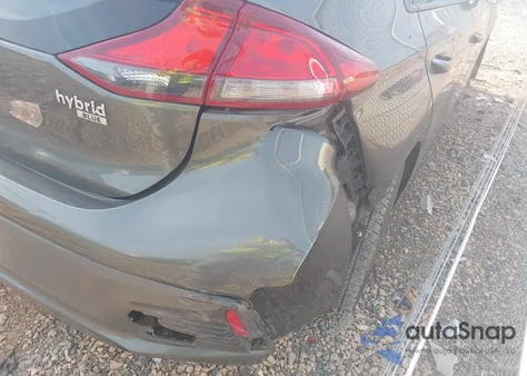 2020 Hyundai Ioniq Hybrid Blue z USA, uszkodzony, nr VIN KMHC65LC4LU227313